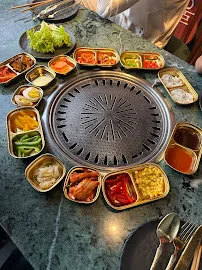 Korean BBQ restaurant interior