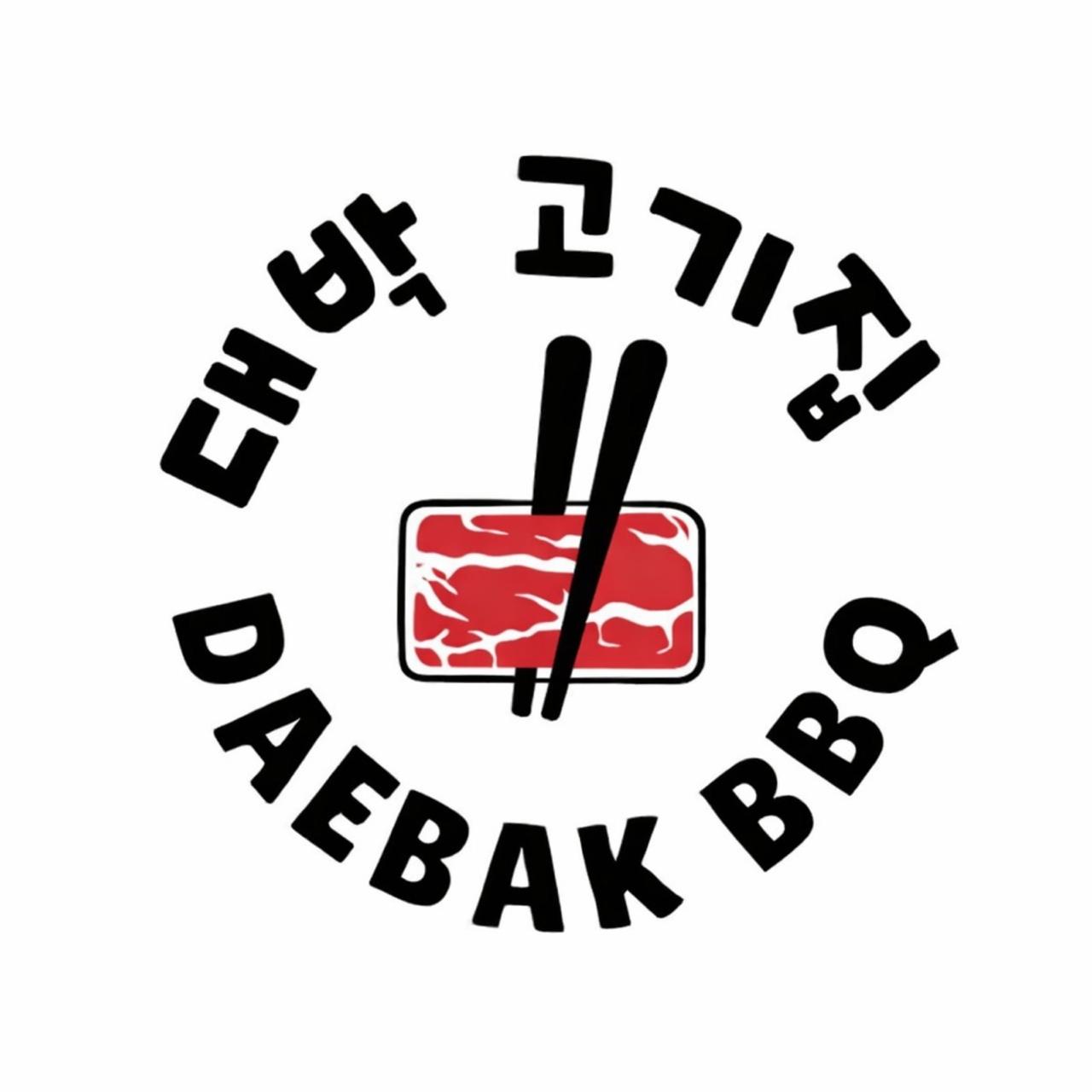 Daebak Korean BBQ Logo